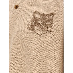 Beige Wool Cardigan