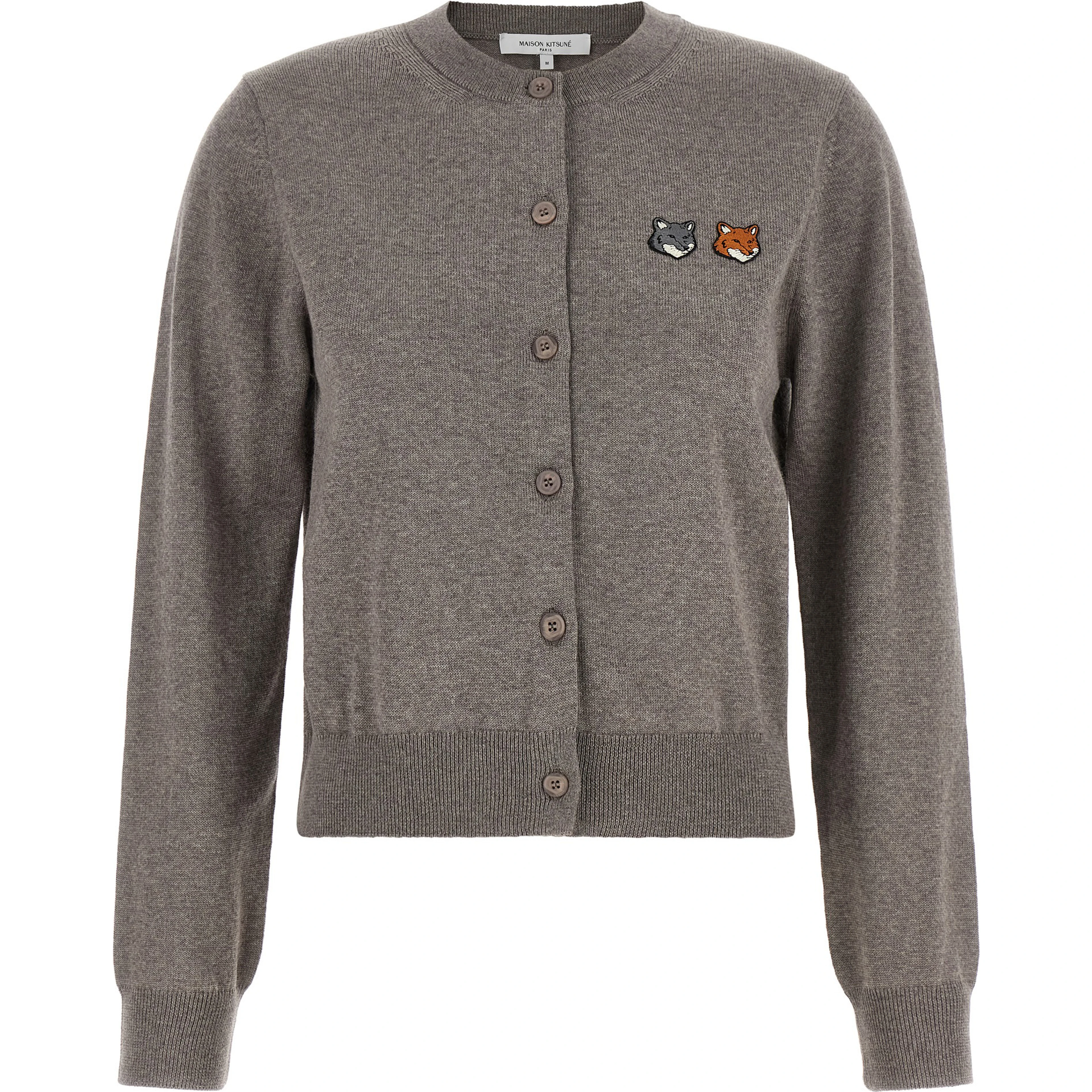 Gray Wool Cardigan