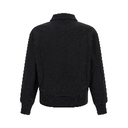 Black Organic Cotton Sweatshirt