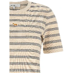 Beige Organic Cotton T-Shirt