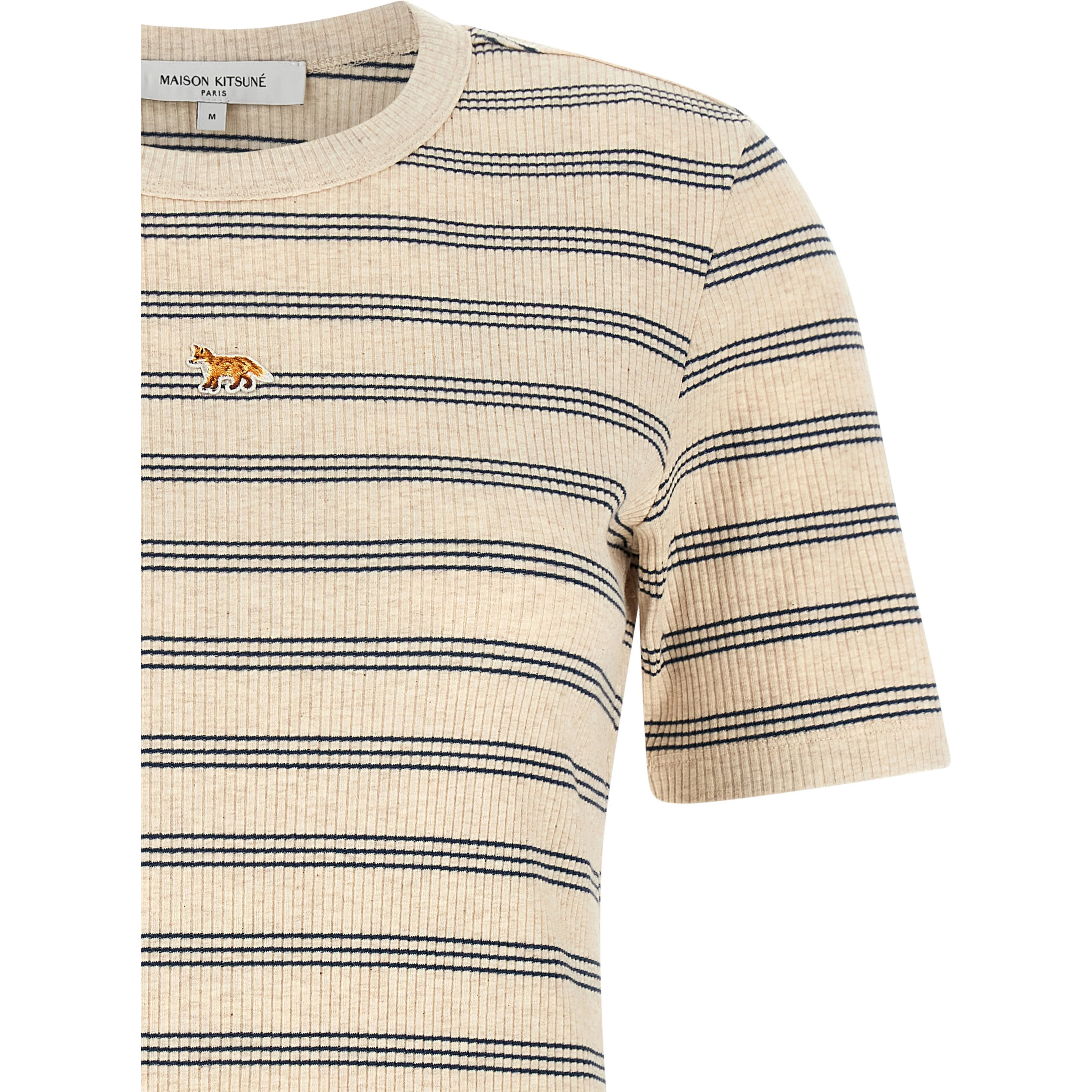 Beige Organic Cotton T-Shirt