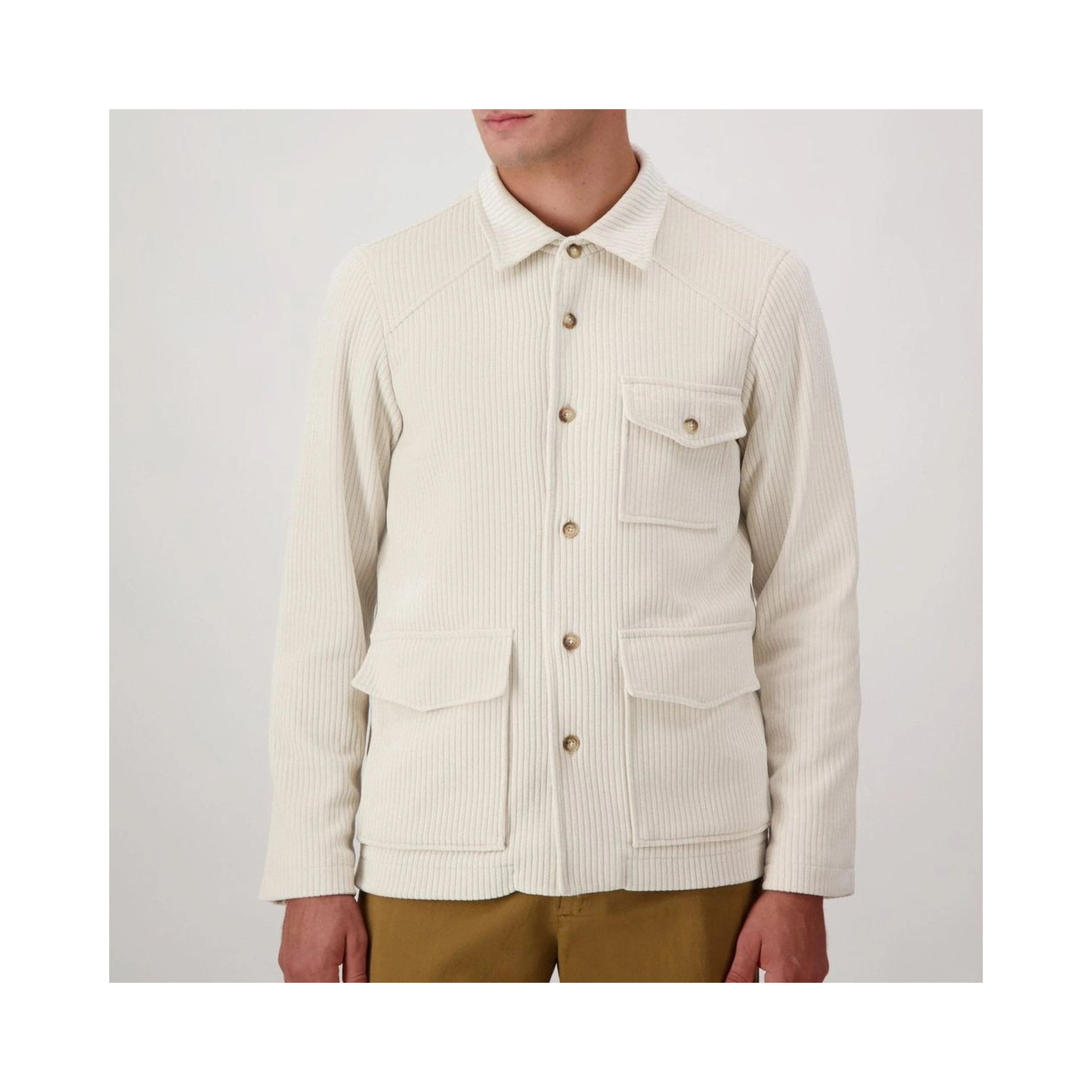Beige Polyester Jacket