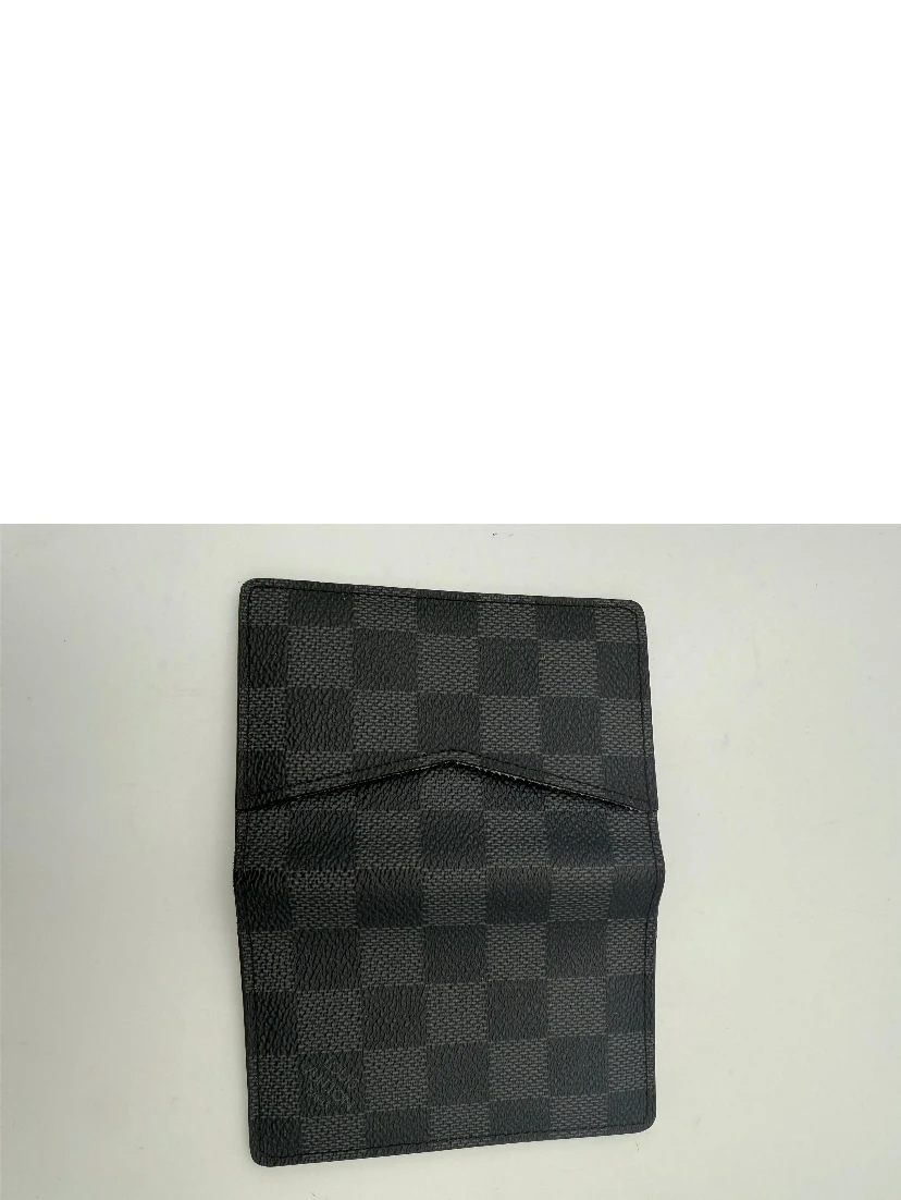 LOUIS VUITTON Compatto Card Holder ORGANIZER Damier Graphite Wallet