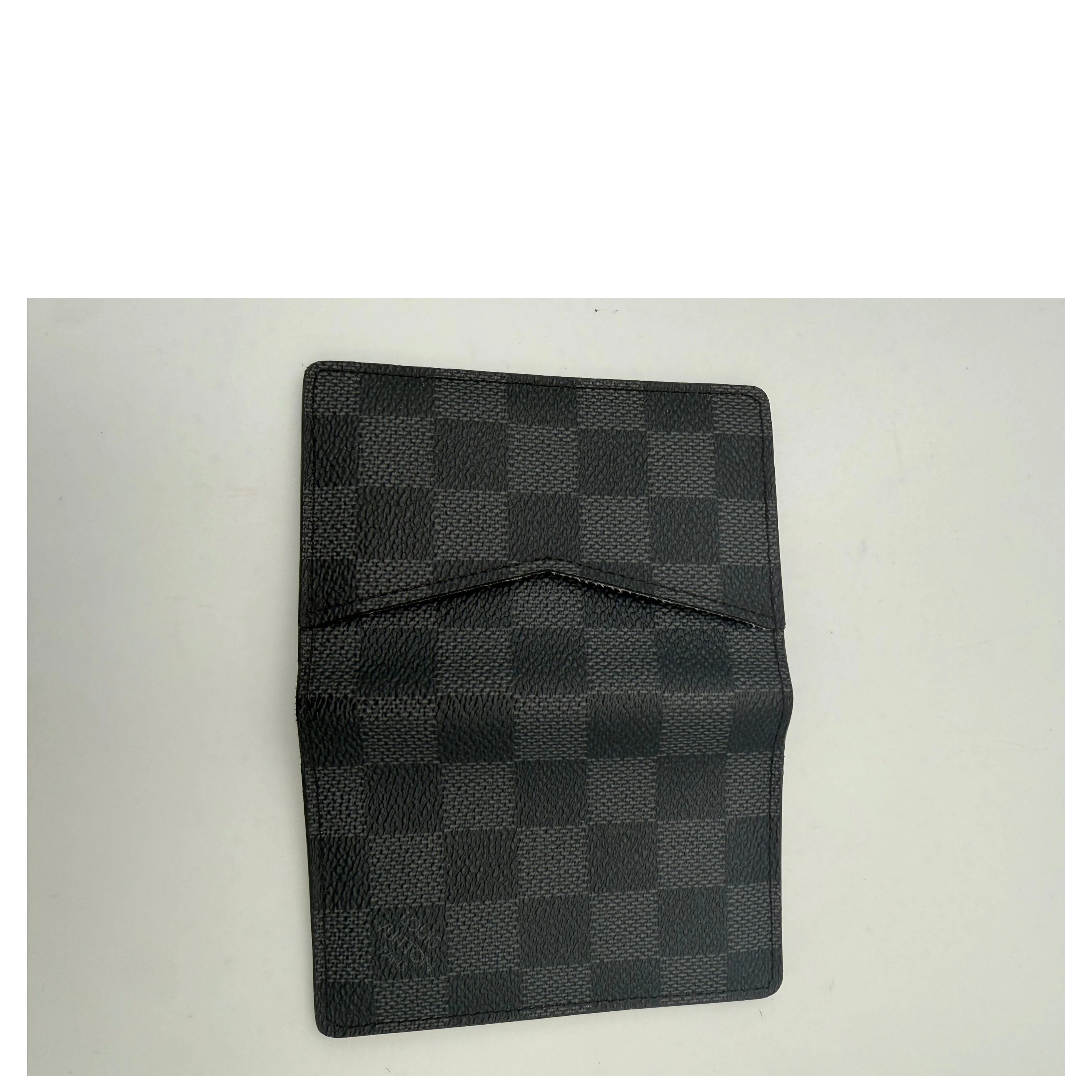 LOUIS VUITTON Compatto Card Holder ORGANIZER Damier Graphite Wallet