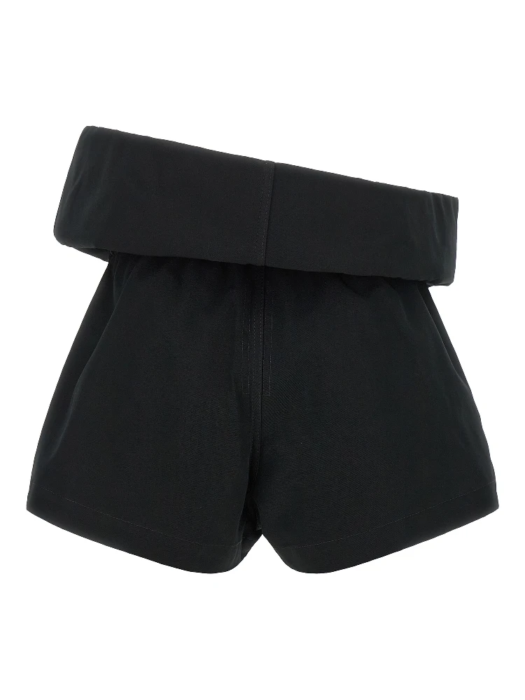 Black Polyester Bermuda Shorts alternative