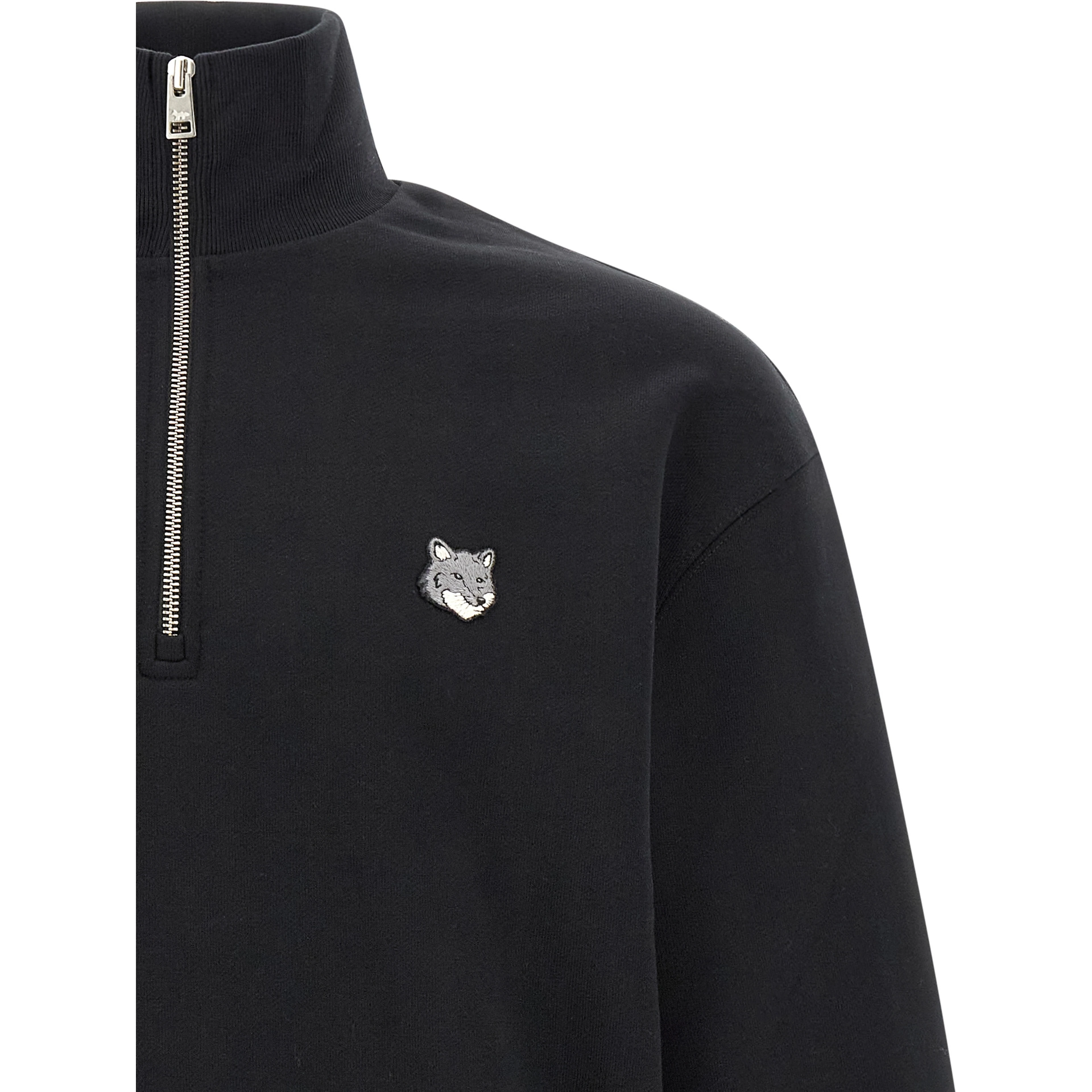 Black Organic Cotton Sweatshirt