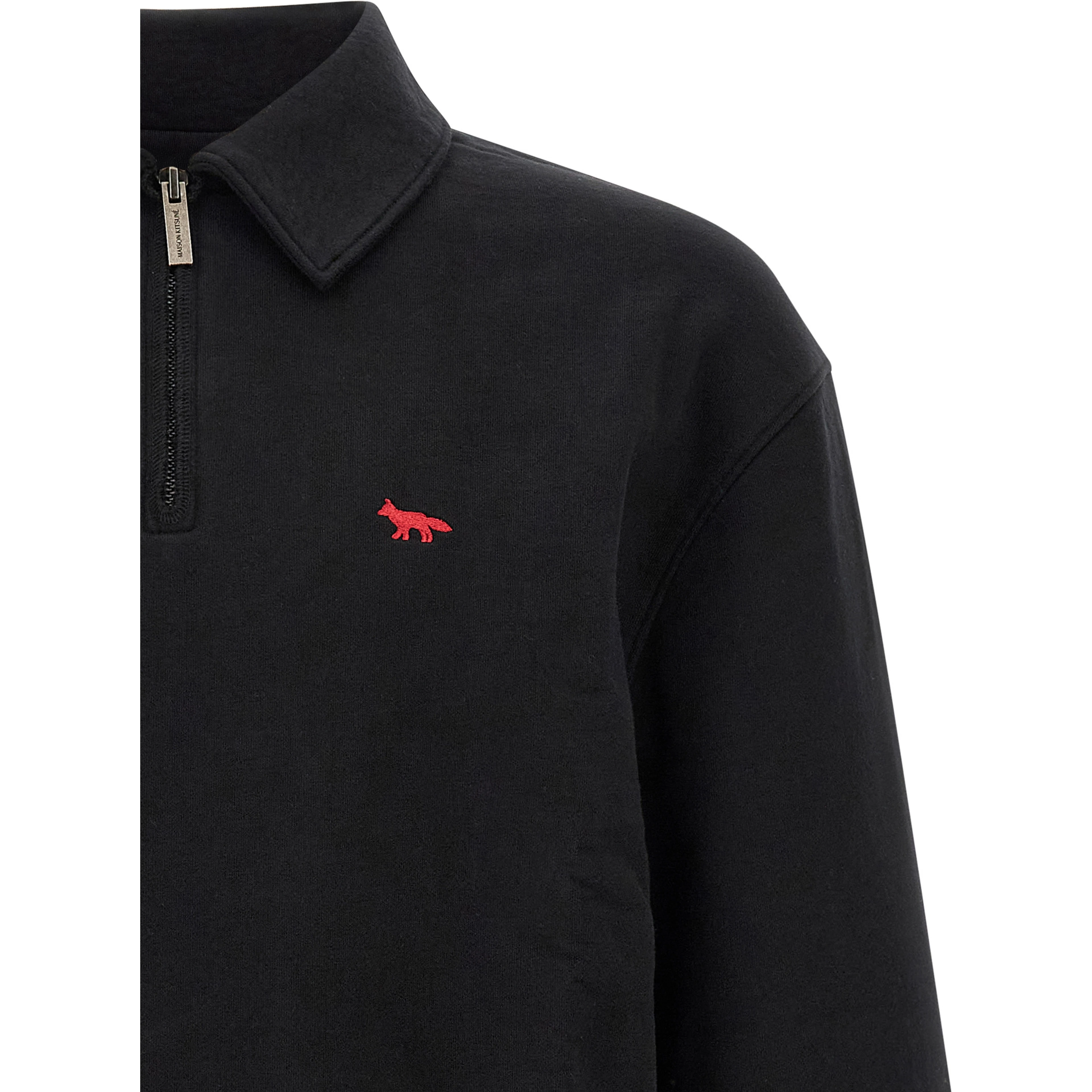Black Organic Cotton Sweatshirt