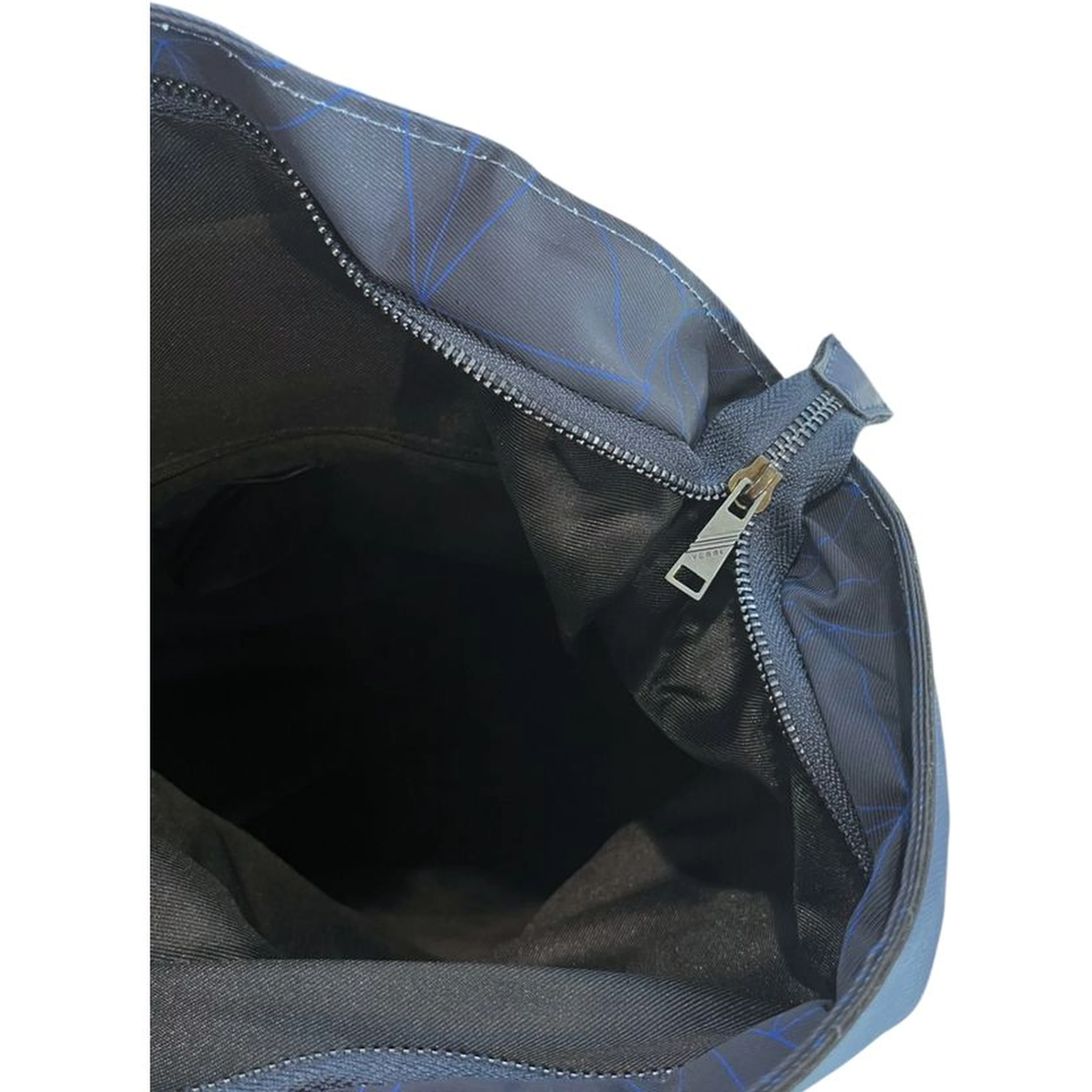 Blue Polyurethane Men's Backpack