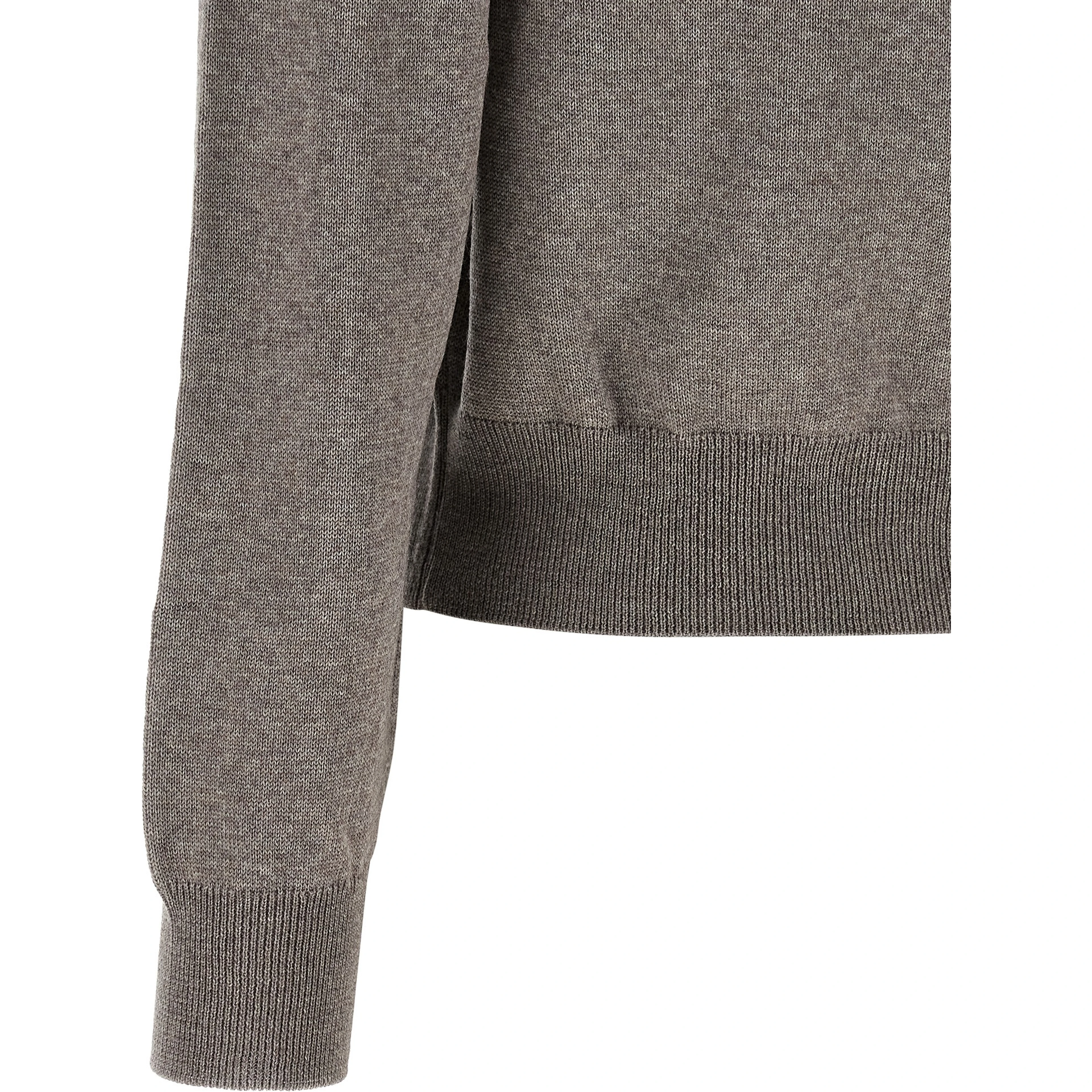 Gray Wool Cardigan