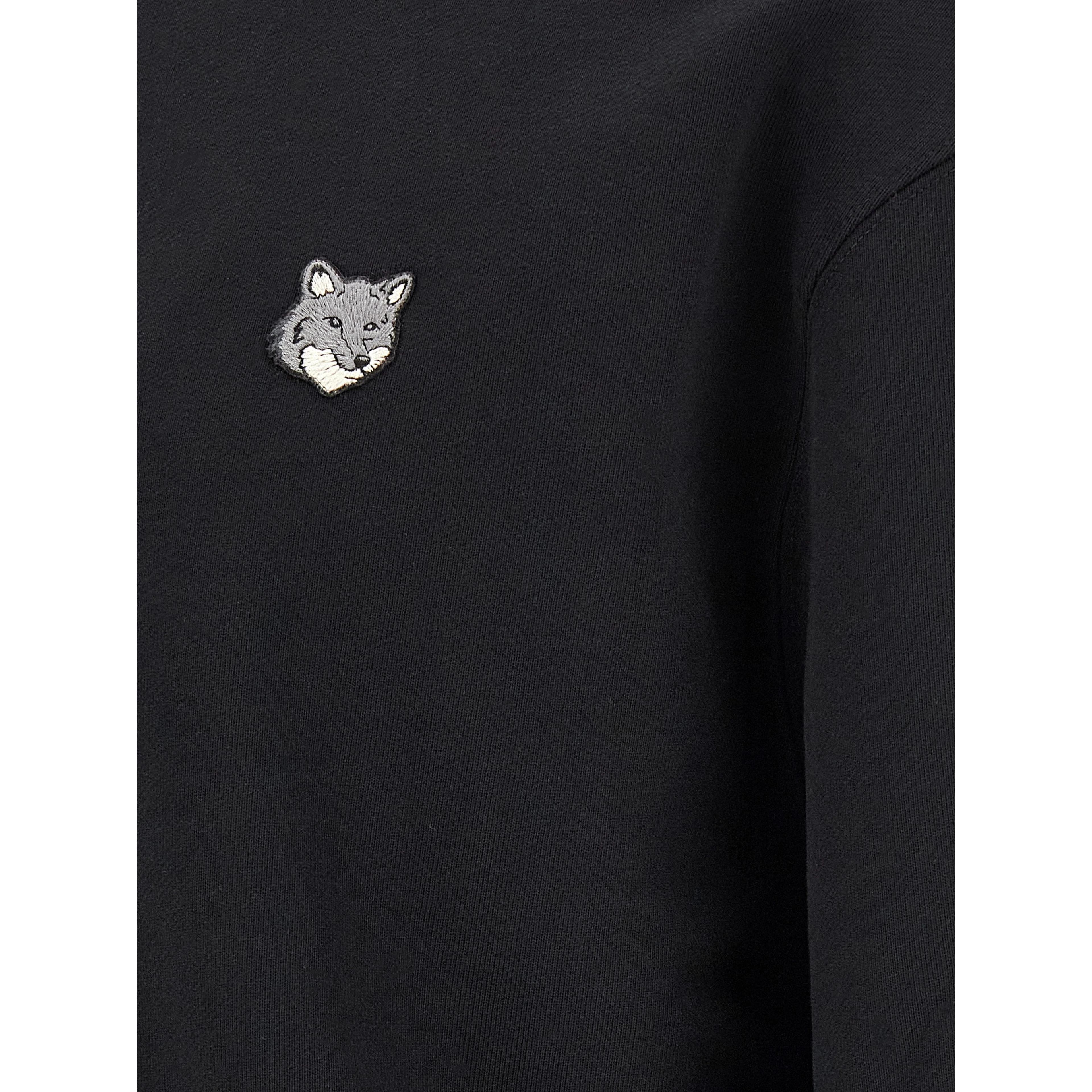 Black Organic Cotton Sweatshirt