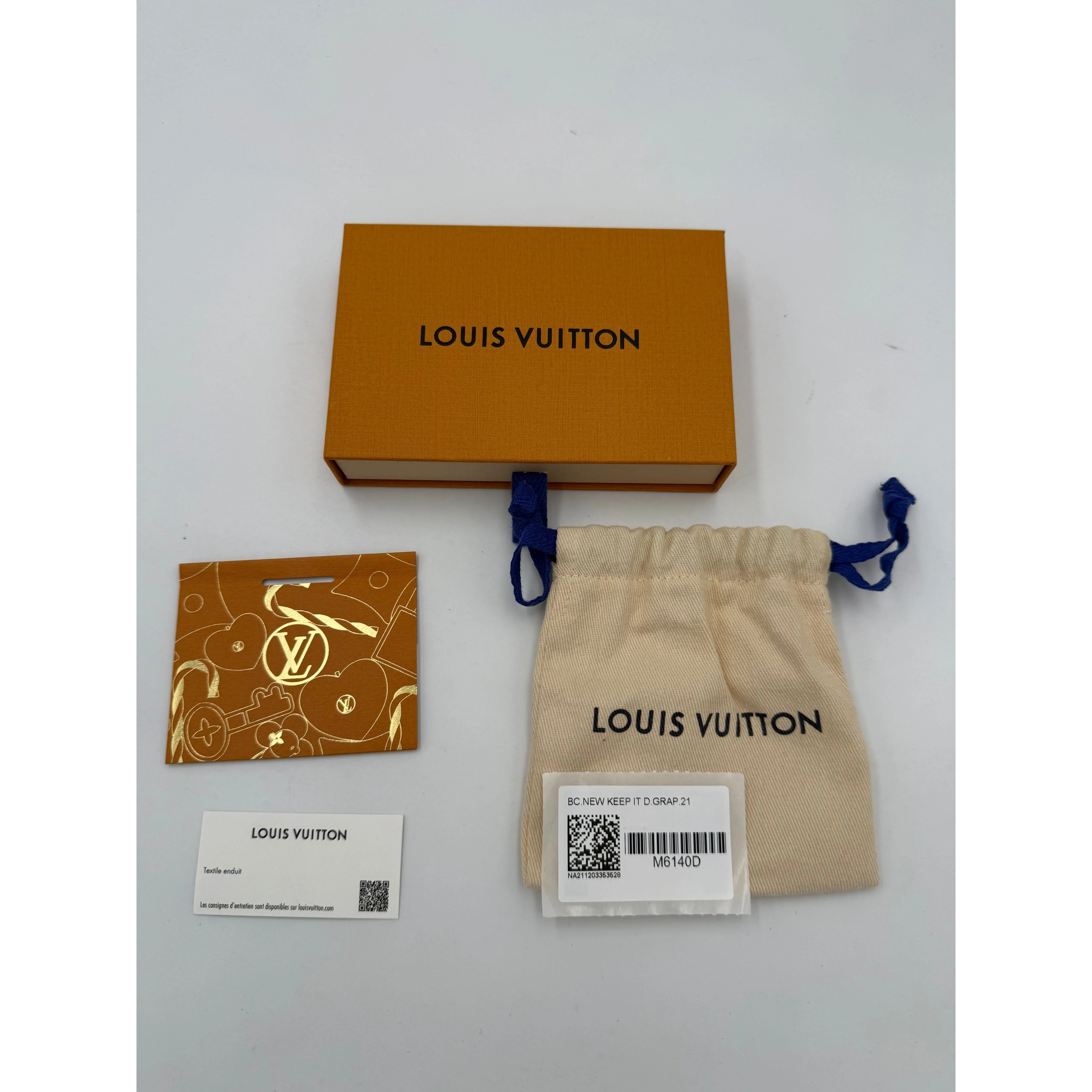 LOUIS VUITTON Compatto Card Holder ORGANIZER Damier Graphite Wallet