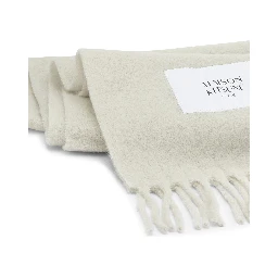 Alpaca Fringed Scarf