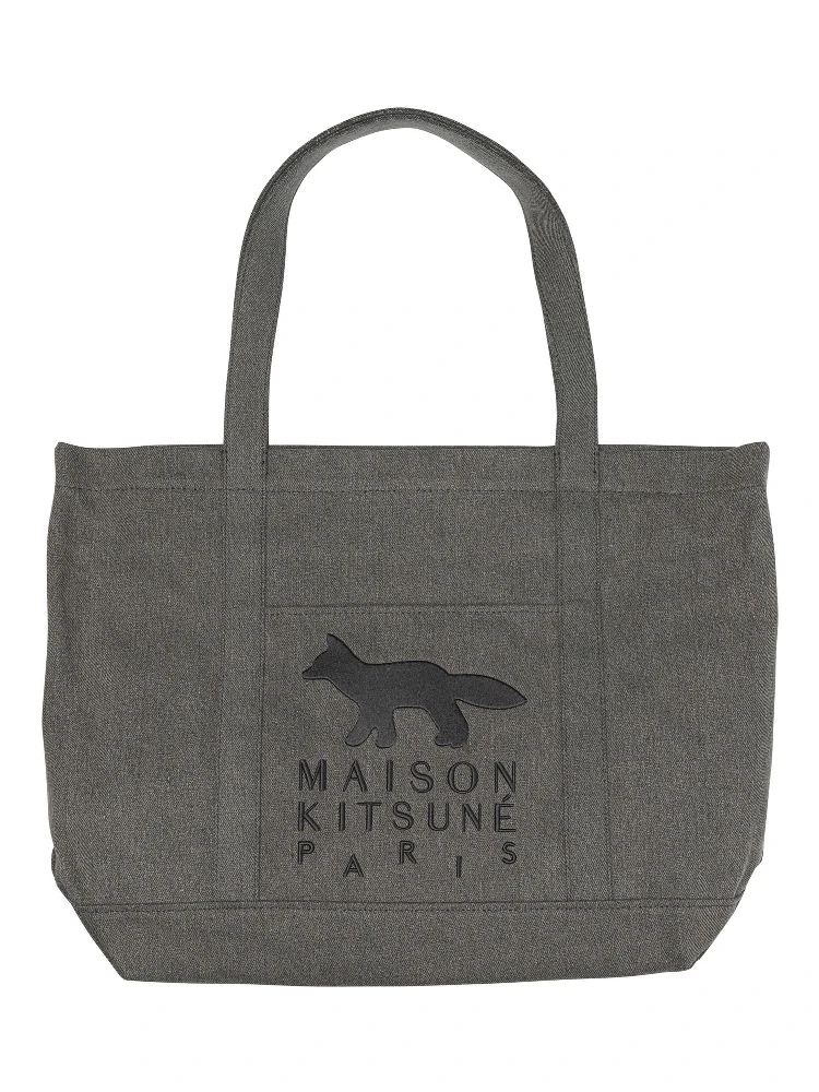 "Profile Fox" Large Shoulder Bag