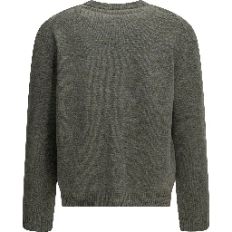 "Fox Head" Crew-Neck Sweater
