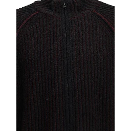 "Lens" Zip-Up Sweater