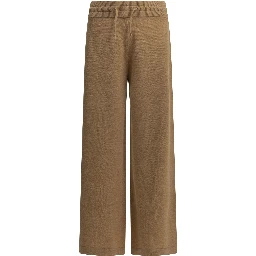 Casual wool and cashmere pants