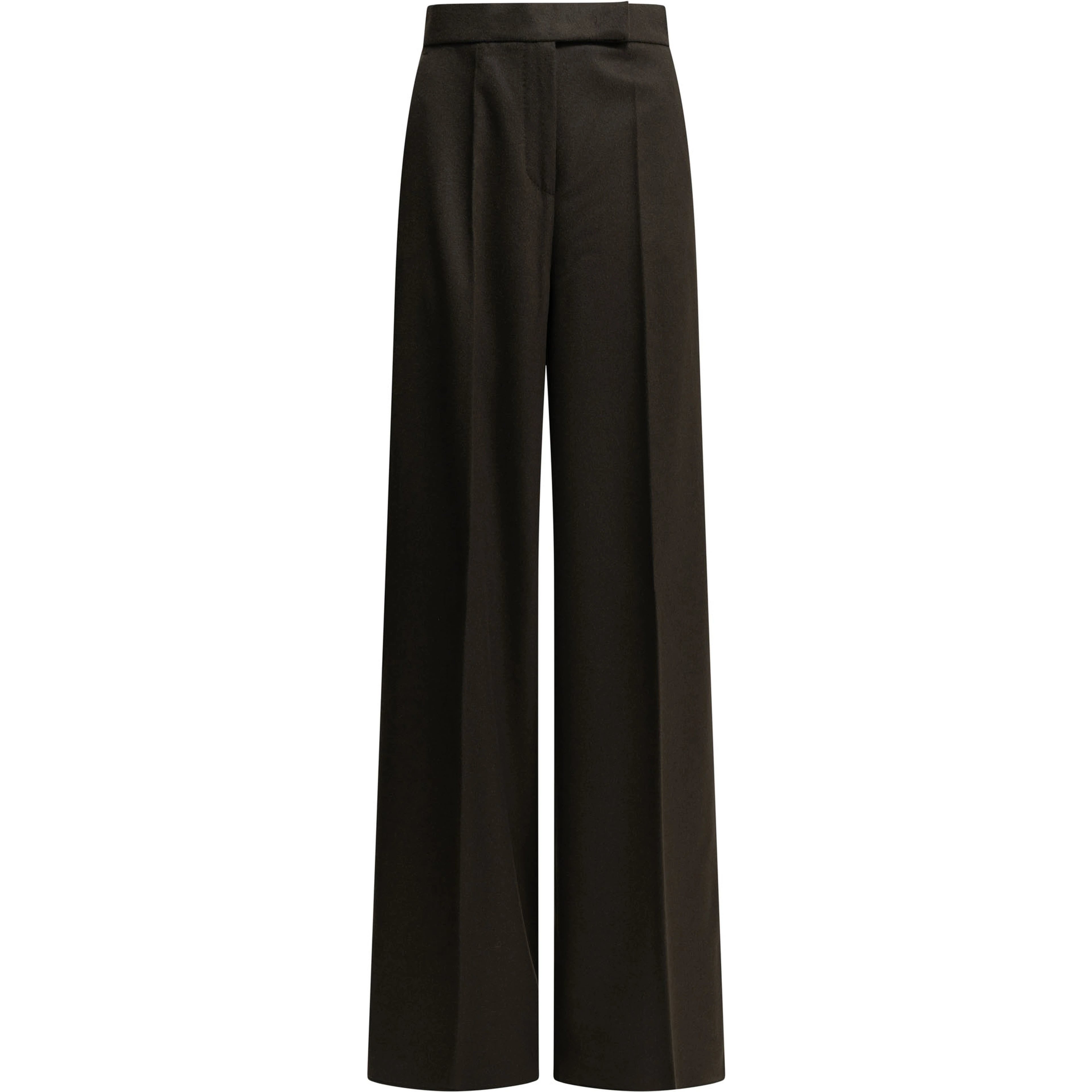 Tailored camel-colored pants