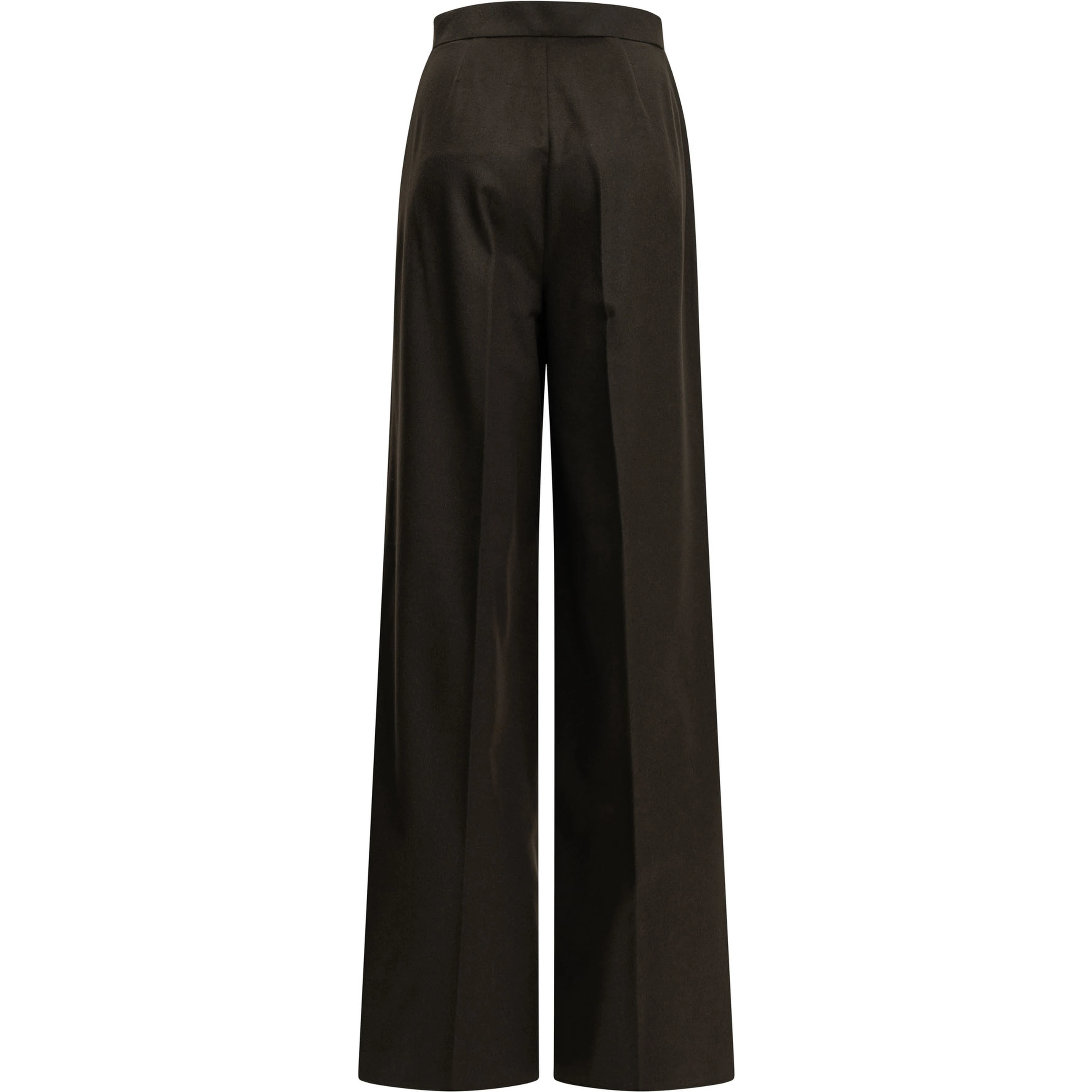Tailored camel-colored pants