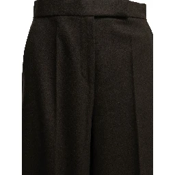 Tailored camel-colored pants