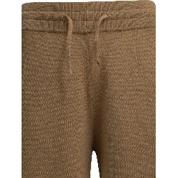 Casual wool and cashmere pants