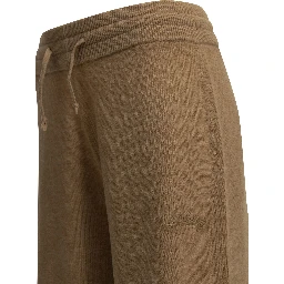 Casual wool and cashmere pants