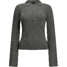 Cashmere polo shirt