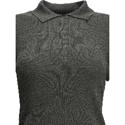 Cashmere polo shirt