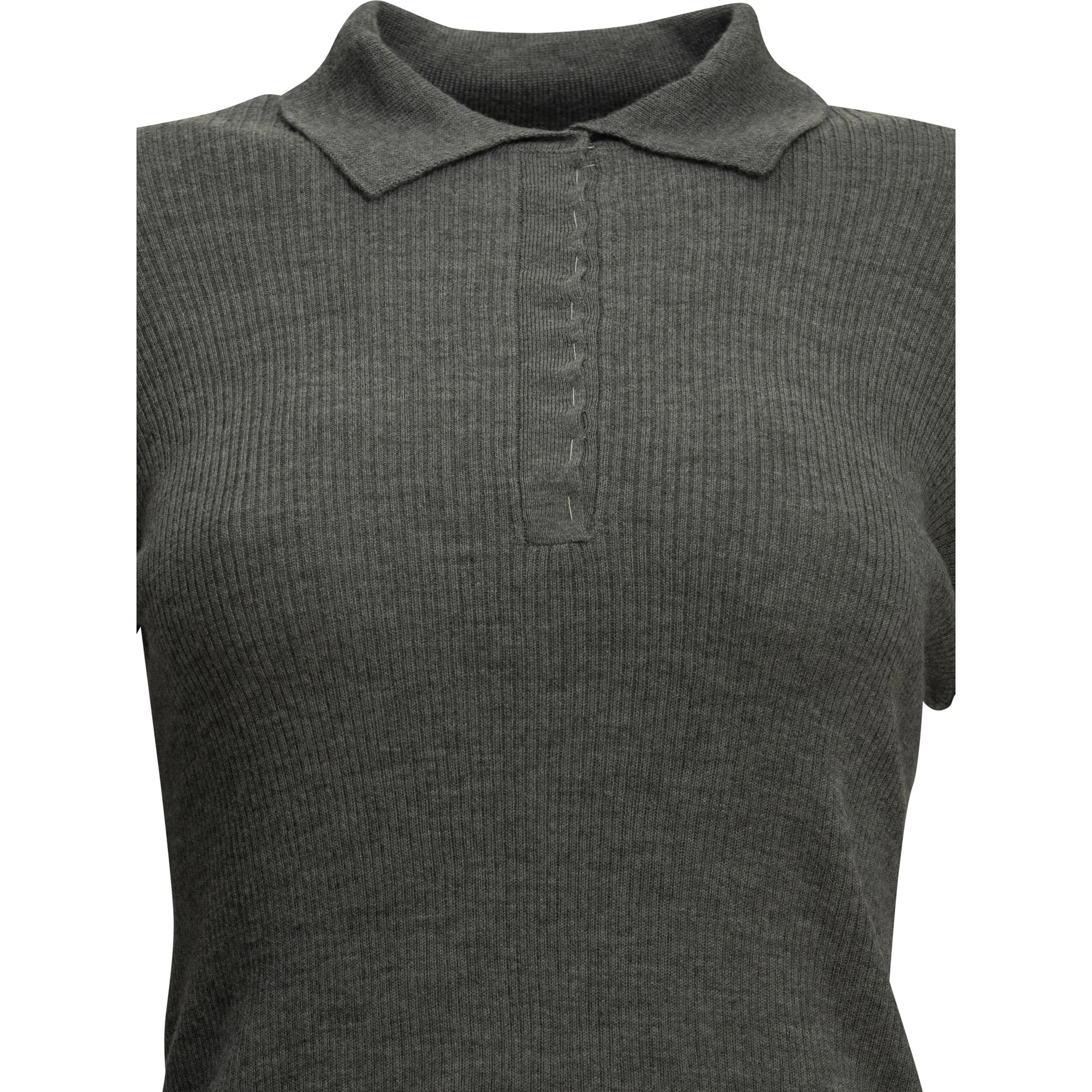 Cashmere polo shirt