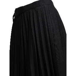 "Pleated" Midi Skirt