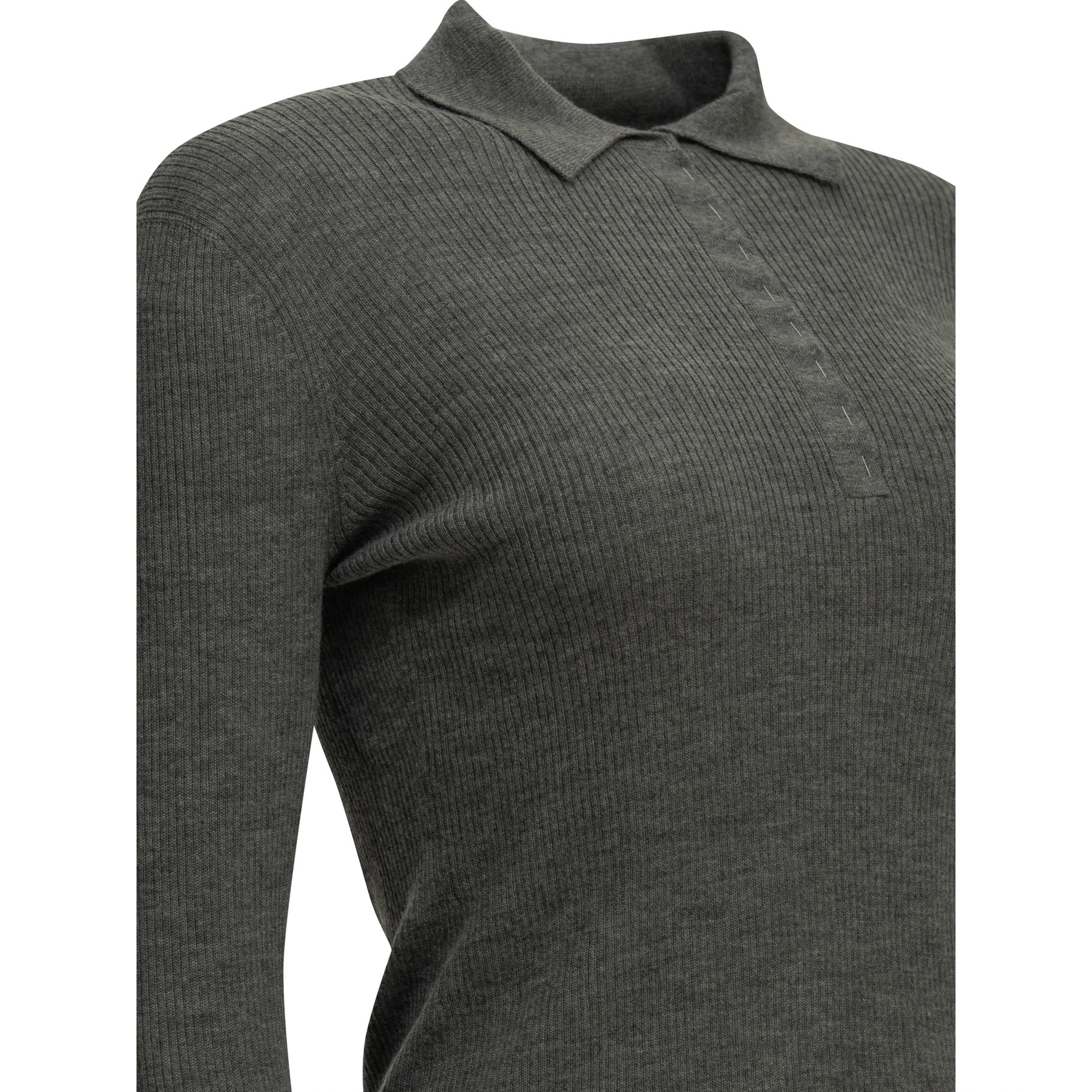 Cashmere polo shirt
