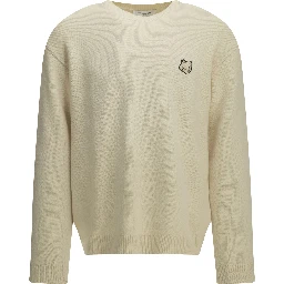 "Fox Head Milano" Crew-Neck Sweater