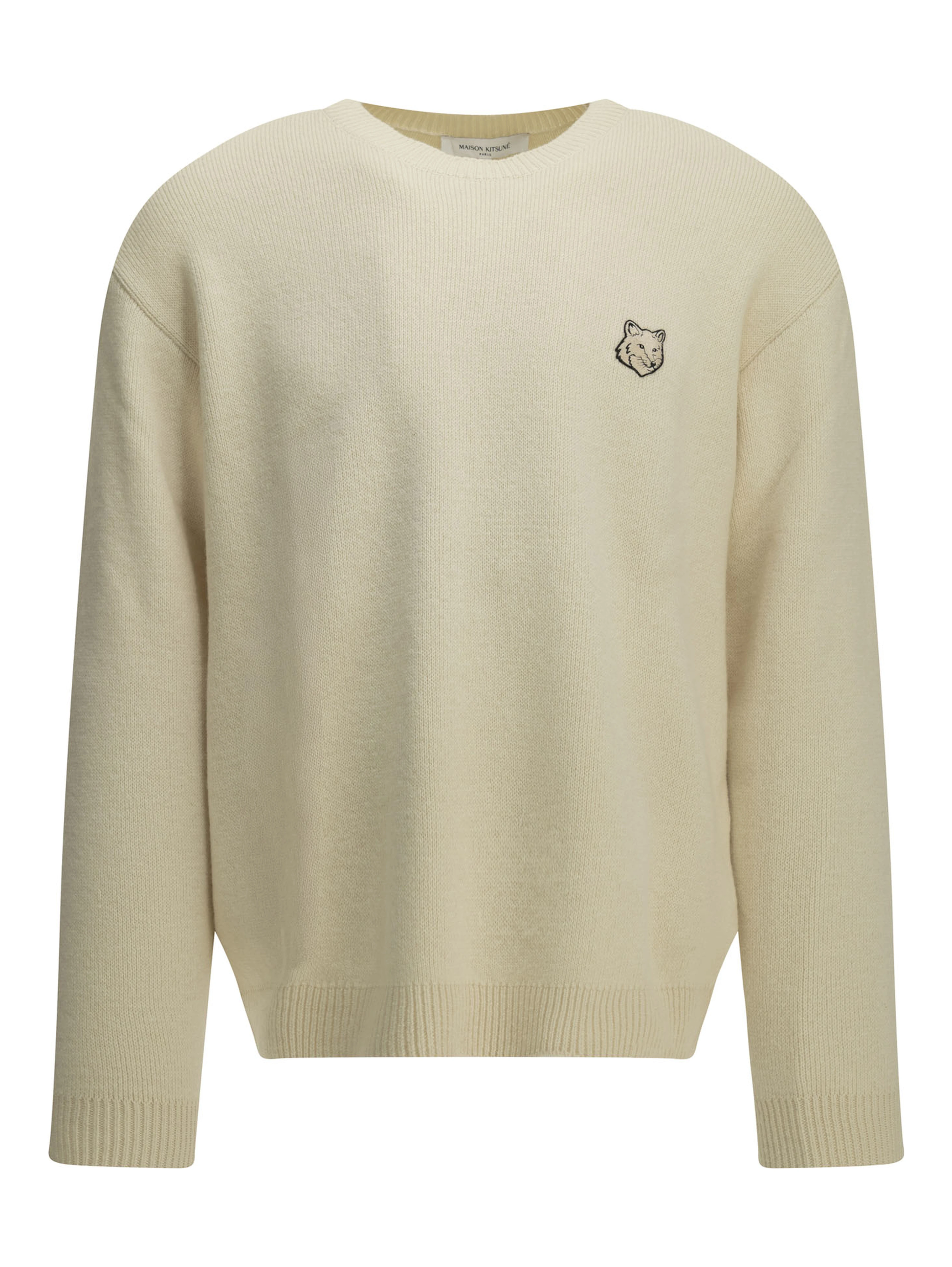 "Fox Head Milano" Crew-Neck Sweater