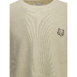 "Fox Head Milano" Crew-Neck Sweater
