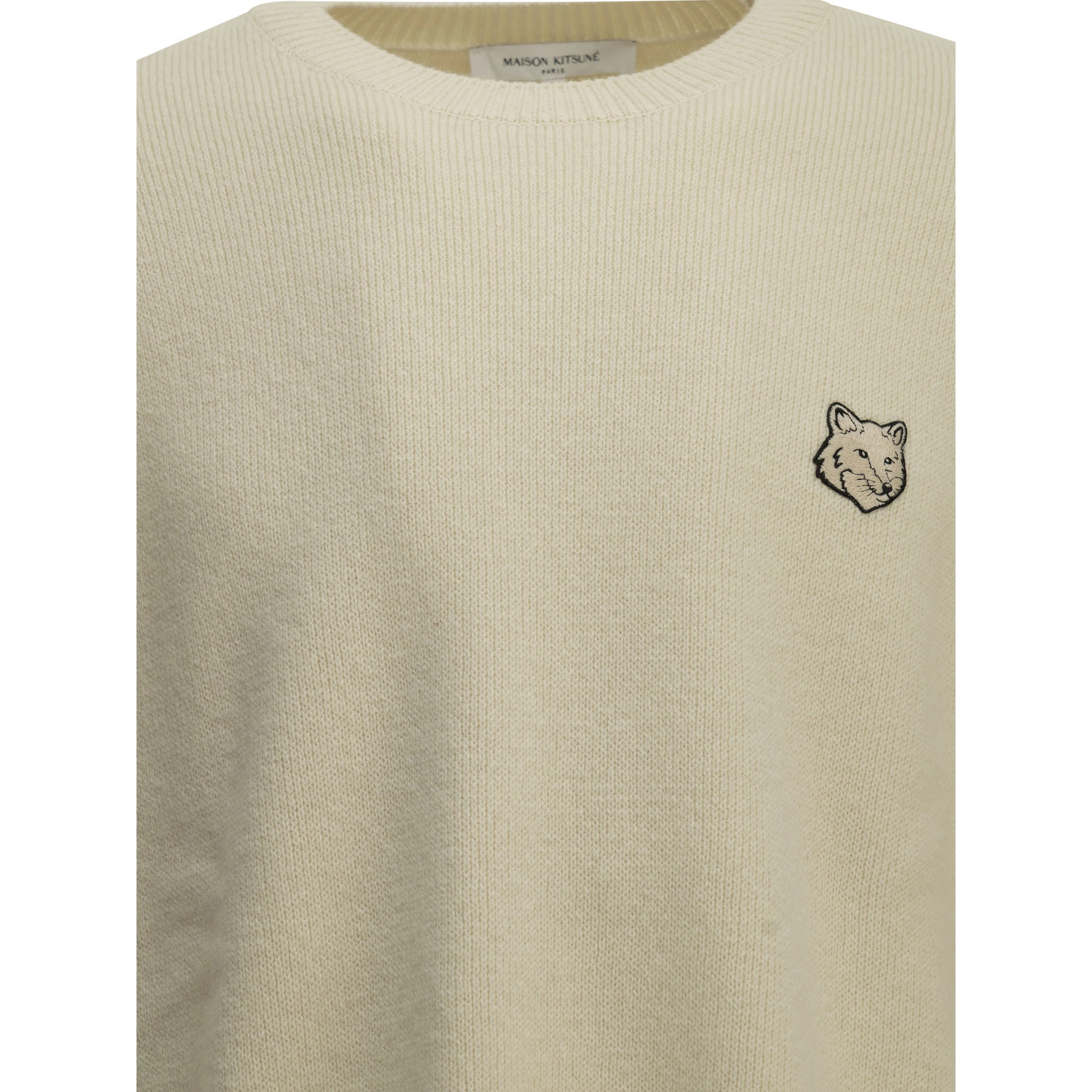 "Fox Head Milano" Crew-Neck Sweater