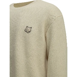 "Fox Head Milano" Crew-Neck Sweater
