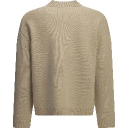 "Fox Head" Polo Sweater