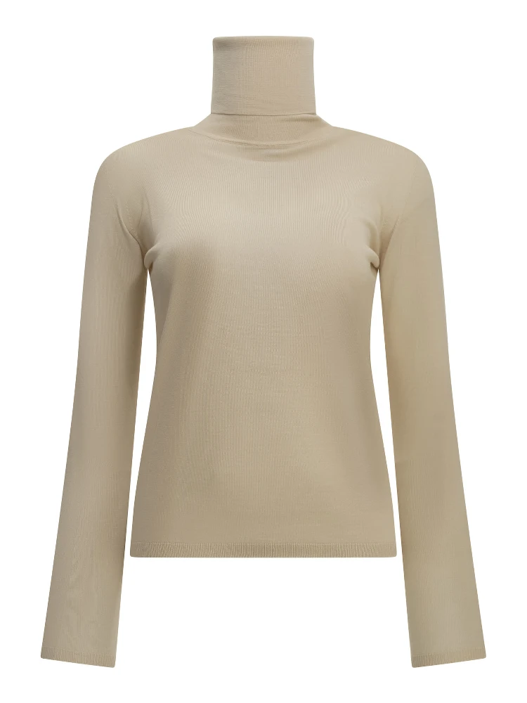 Virgin Wool Turtleneck Sweater