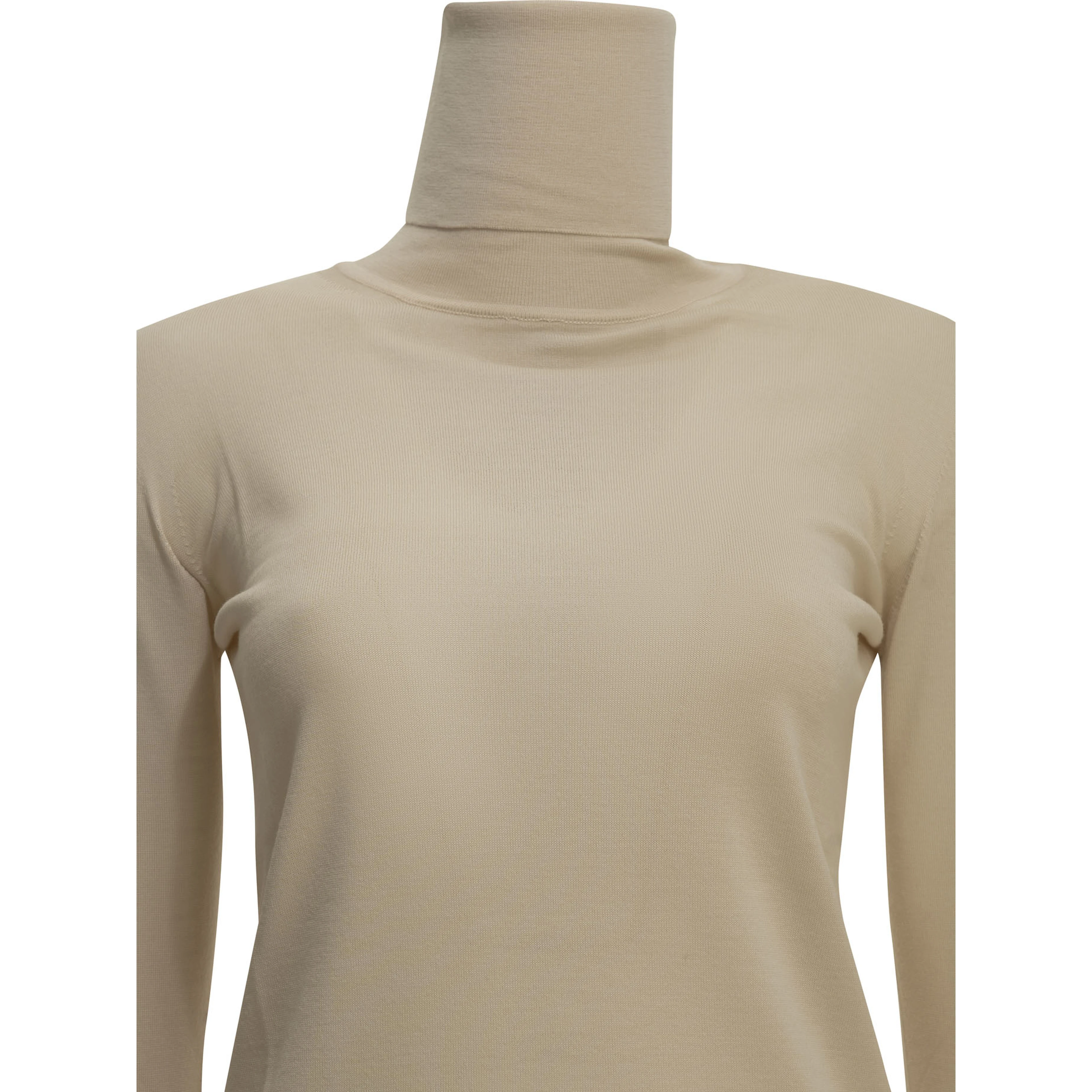 Virgin Wool Turtleneck Sweater
