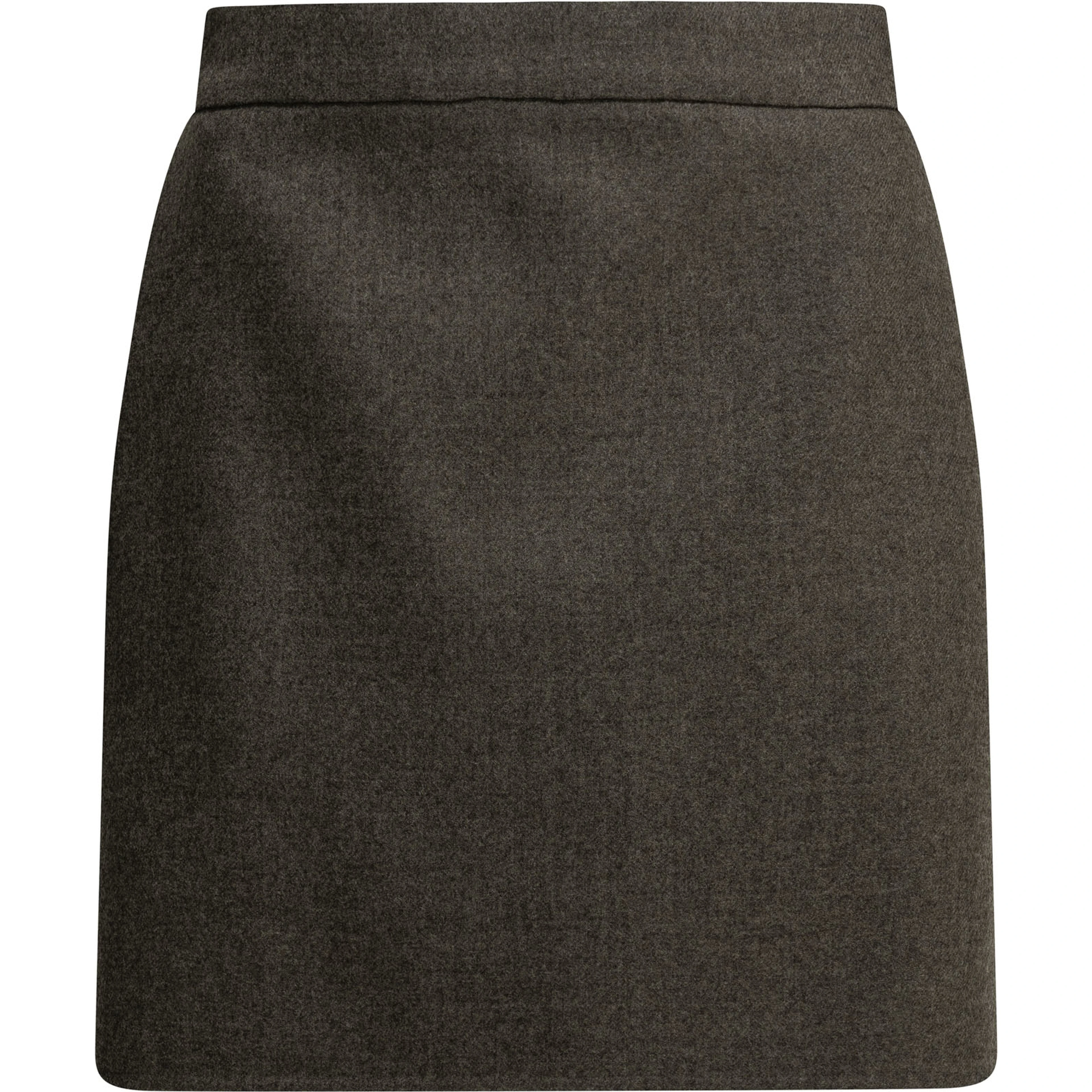 Wool miniskirt