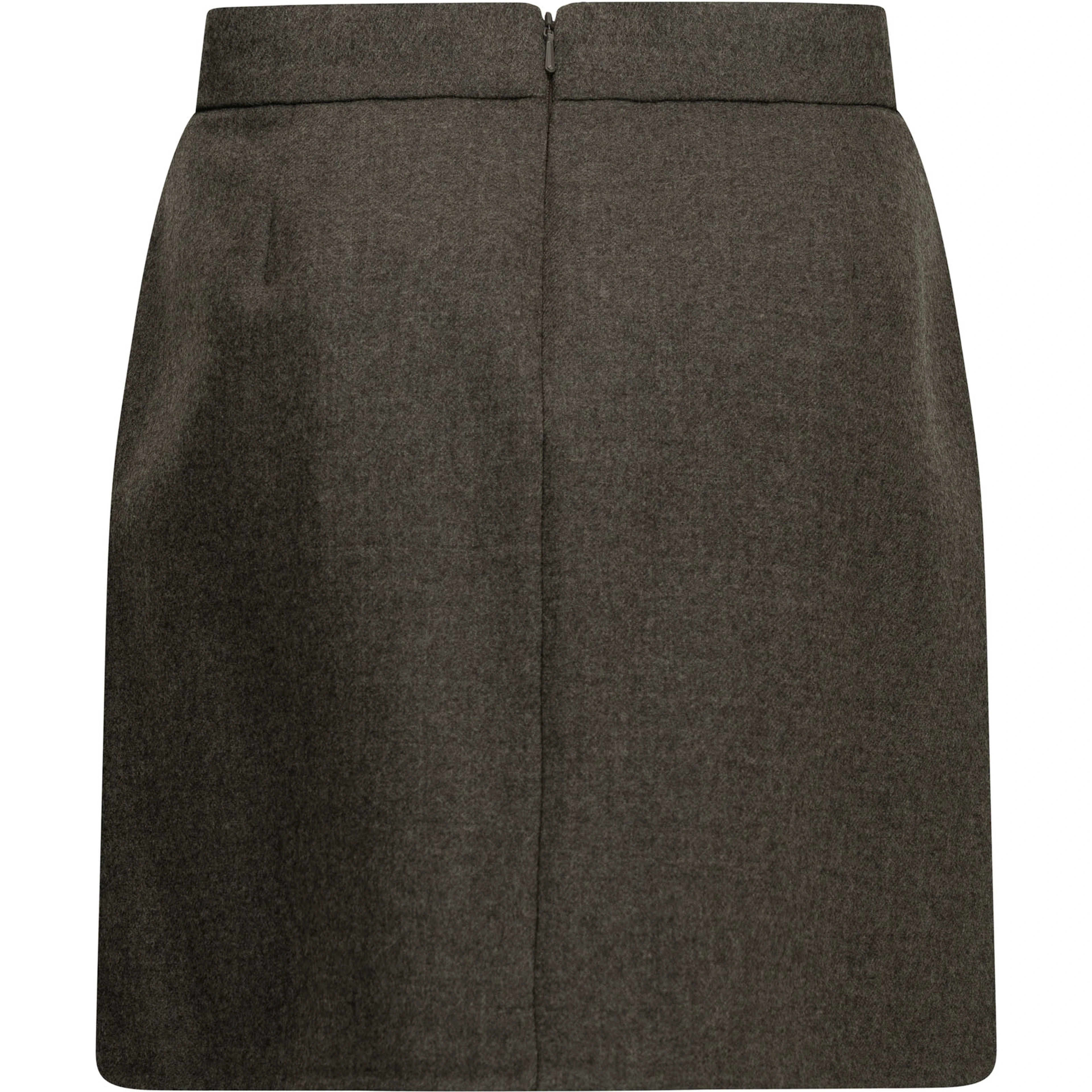 Wool miniskirt