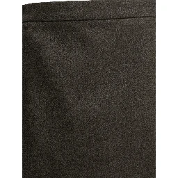 Wool miniskirt