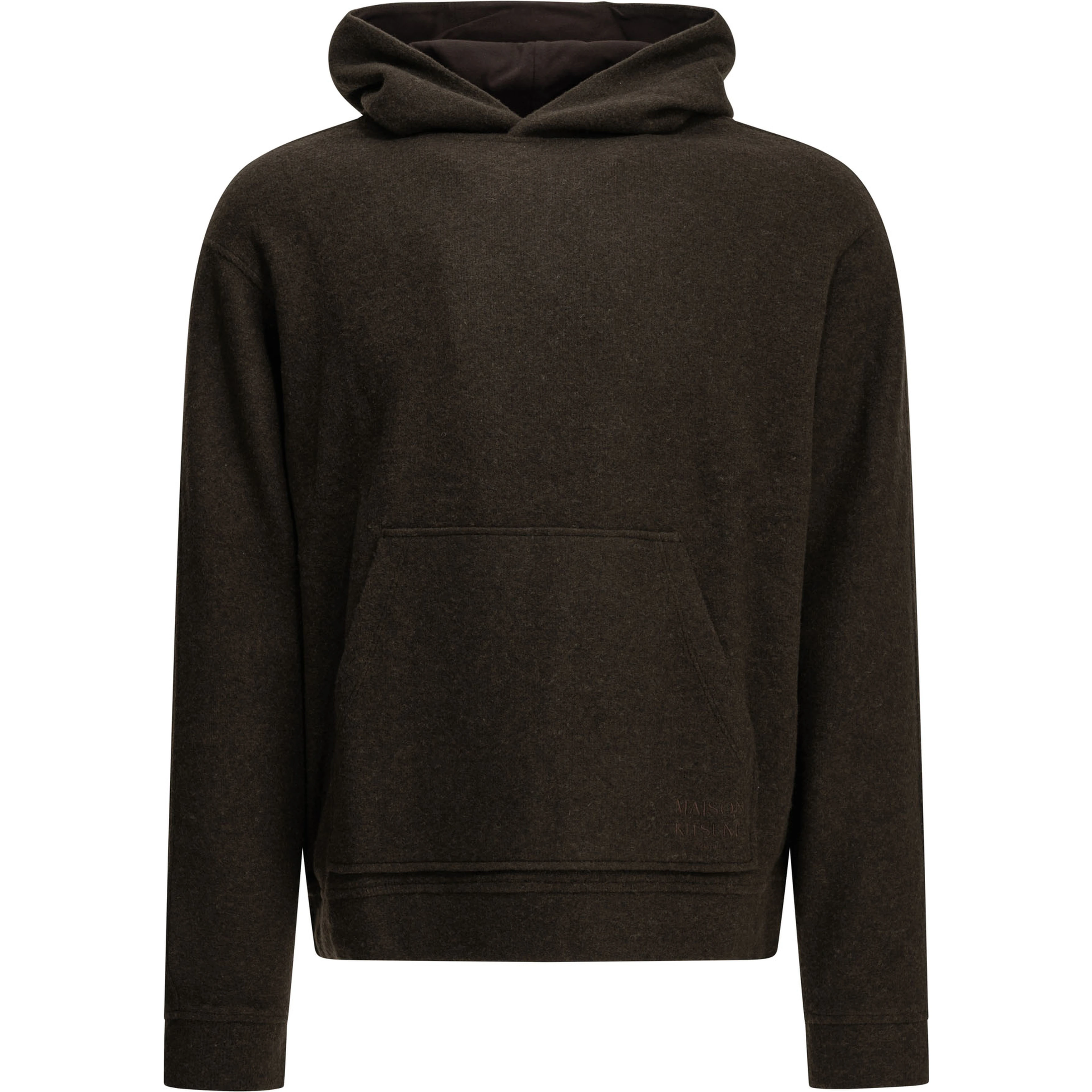 Fleece-blend hooded sweatshirt