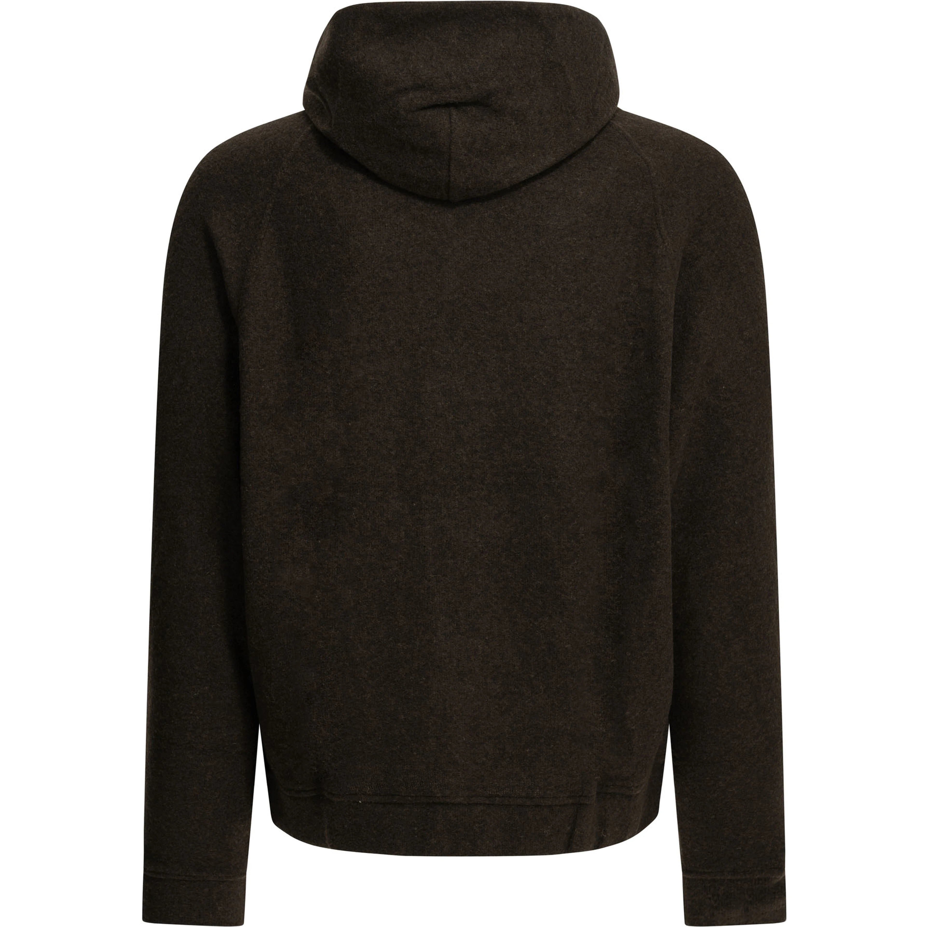 Fleece-blend hooded sweatshirt