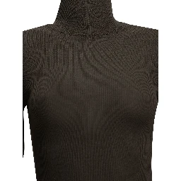 Virgin wool turtleneck sweater
