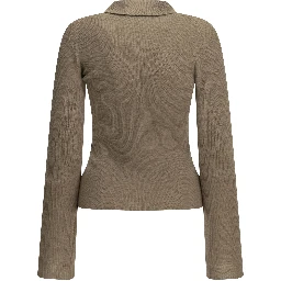 Cashmere polo shirt