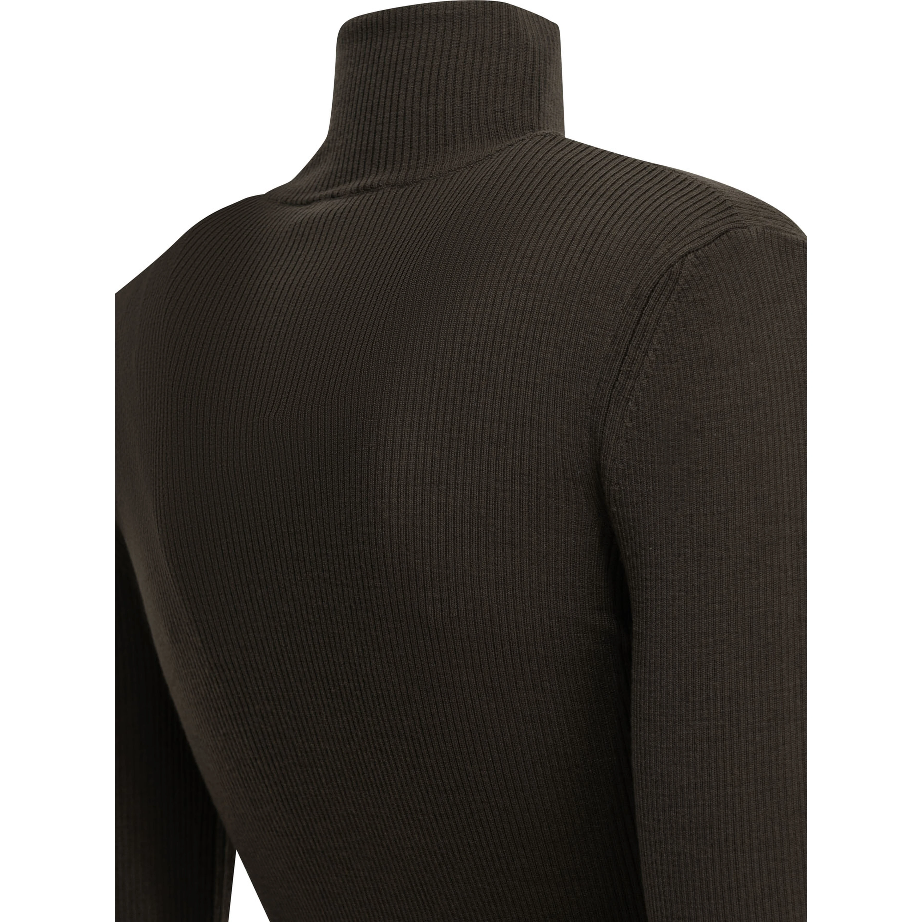 Virgin wool turtleneck sweater