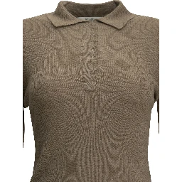 Cashmere polo shirt