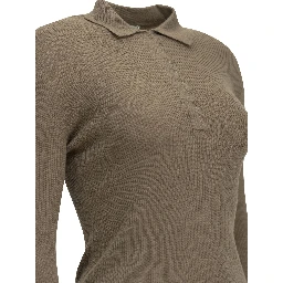 Cashmere polo shirt
