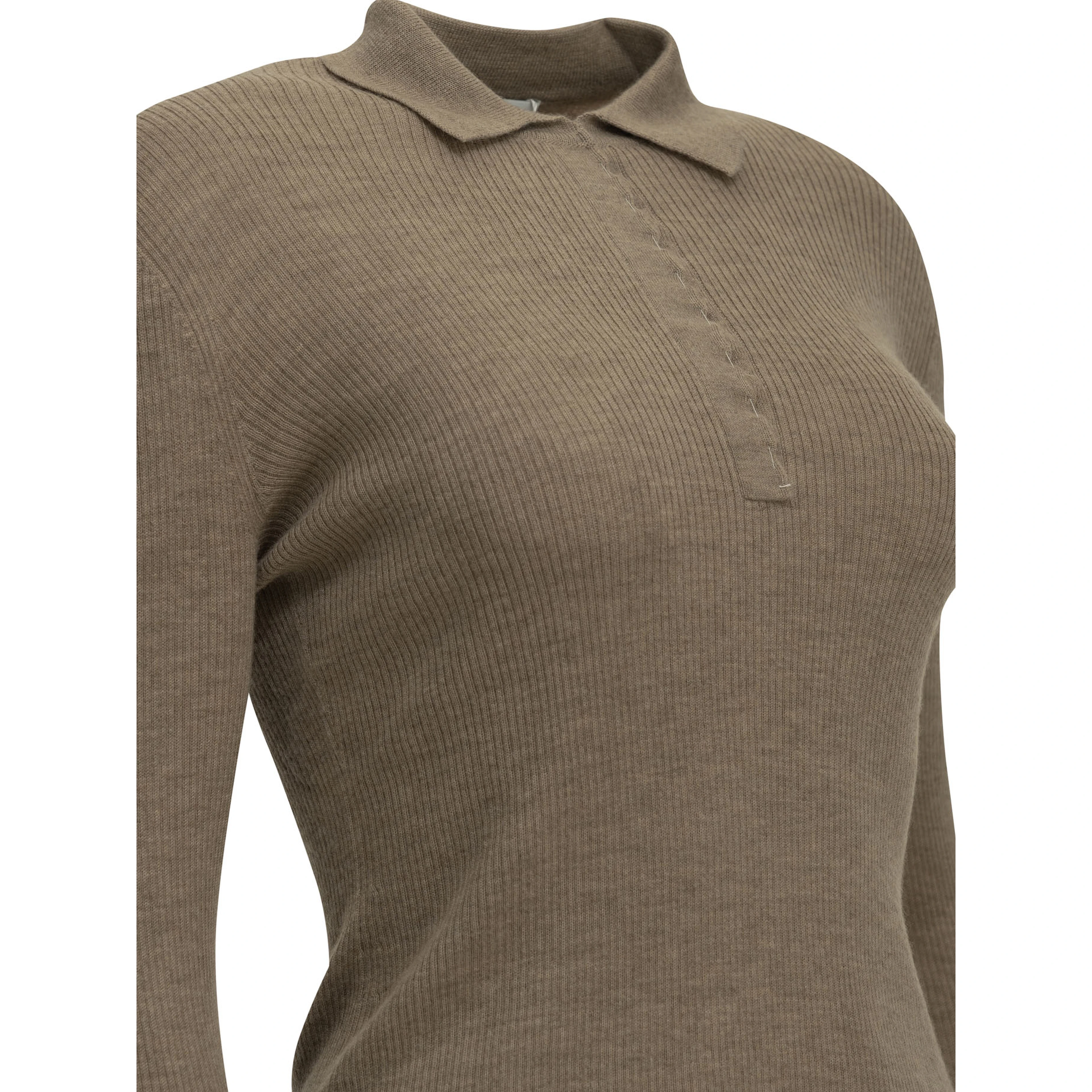 Cashmere polo shirt