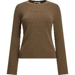Round-neck T-shirt made of virgin wool
